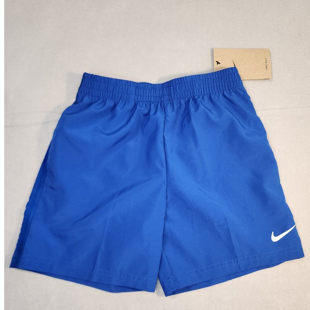 Nike Dri-FIT Shorts Boys Size 6 Blue NWT Athletic Running Gym Training